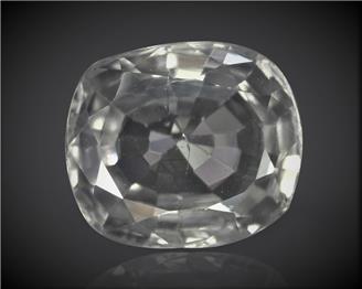 White Zircon Natural Certified 5.83 CTS... ( 85478 )